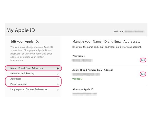 manage your Apple ID