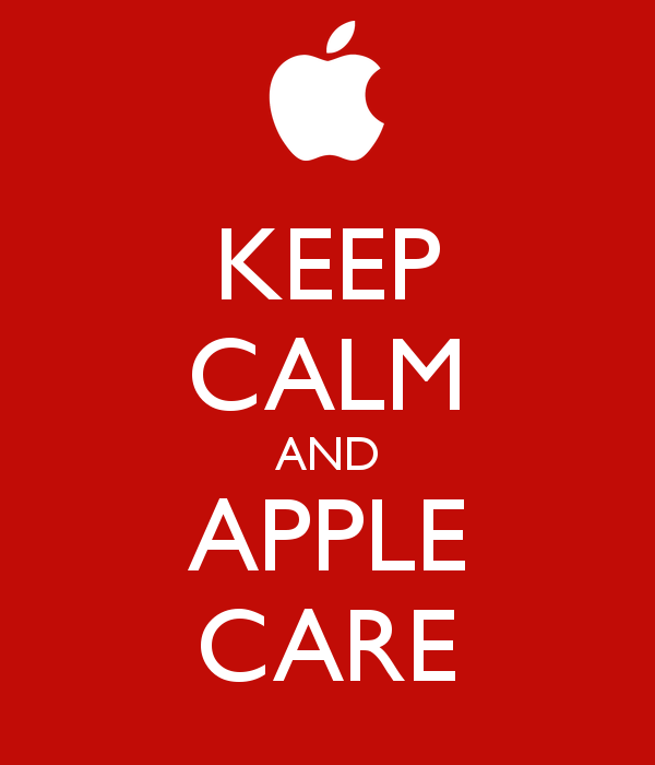 Keep Calm and AppleCare