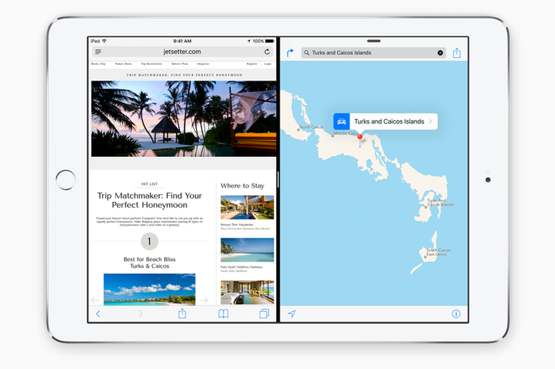 Slit View multitasking in iOS 9