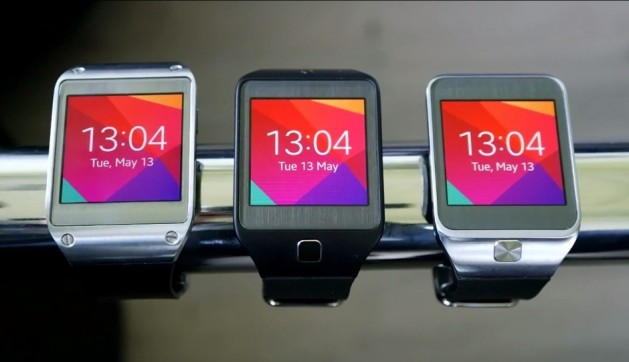The Galaxy Gear watch Lineup