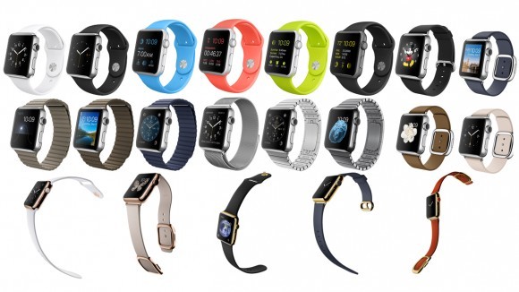 The bands of the Apple Watch
