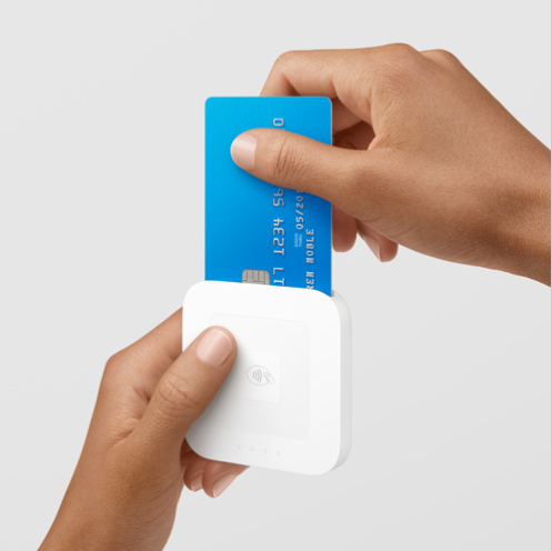 EMV card reader with Square